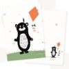 Handgemaakte Decoratie- / Cadeauset Bonjour, nu met gratis Poster! - Dorus de Beer
