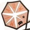Handgemaakte Decoratie- / Cadeauset Mimi De Poes | 2 delig | Peach