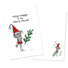 Kerstkaarten Mix + Stickervel!
