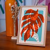 Monstera zeefdruk