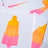 Raket ijsje Risoprint neon roze