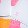 Raket ijsje Risoprint neon roze