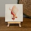 Tegeltje wit - Goudvis sluierstaart