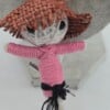 Voodoo dolls met spinnenweb kralen en schedels, een super coole Halloween Ketting. ls