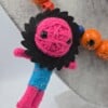 Voodoo dolls met spinnenweb kralen en schedels, een super coole Halloween Ketting. ls