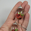Bloemen eikel vorm ketting