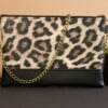 Clutch Cheetah Black