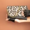 Clutch Cheetah Black