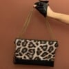 Clutch Cheetah Black