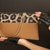Clutch Cheetah Brown