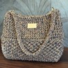 Crochet shoulder tas