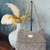 Crochet shoulder tas