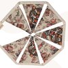 Decoratieset Vlaggenlijn + Vaantje | Tijger / Bloemenprint