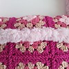 Gehaakte granny square tas | Roze