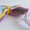 Gehaakte strik tas | Pastel