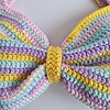 Gehaakte strik tas | Pastel