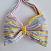 Gehaakte strik tas | Pastel