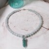Green Aventurine Ketting met Green Jade hanger