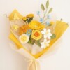 Handgemaakt Geel Bloemenboeket van Haakwerk – Perfect voor Cadeau of Decoratie