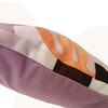 Handgemaakt kussen met fantasie print - Lila