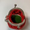 Handmade Watermelon Slice Mini Purse & Keychain