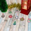 Magische Kerst Stickers – Holografisch Effect