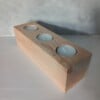 Robuuste Houten Kaarsenhouder