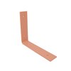 STERKSTAEL Ares Dusty Rose - industriële plankdrager – geschikt voor een plank van 20 to 25 cm – kleur Oud Roze – incl. bevestigingsmateriaal - poedercoating – staal - 1 stuk