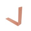 STERKSTAEL Ares Dusty Rose - industriële plankdrager – geschikt voor een plank van 20 to 25 cm – kleur Oud Roze – incl. bevestigingsmateriaal - poedercoating – staal - 1 stuk