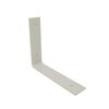 STERKSTAEL Ares Greige - industriële plankdrager – geschikt voor een plank van 20 to 25 cm – kleur grijs beige – incl. bevestigingsmateriaal - poedercoating – staal - 1 stuk