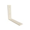 STERKSTAEL Ares Japandi Beige - industriële plankdrager – geschikt voor een plank van 20 to 25 cm – kleur Beige – incl. bevestigingsmateriaal - poedercoating – staal - 1 stuk