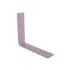 STERKSTAEL Ares Lila Mist - industriële plankdrager – geschikt voor een plank van 20 to 25 cm – kleur paars violet – incl. bevestigingsmateriaal - poedercoating – staal - 1 stuk