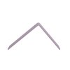 STERKSTAEL Ares Lila Mist - industriële plankdrager – geschikt voor een plank van 20 to 25 cm – kleur paars violet – incl. bevestigingsmateriaal - poedercoating – staal - 1 stuk
