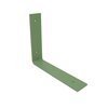 STERKSTAEL Ares Salie Groen - industriële plankdrager – geschikt voor een plank van 20 to 25 cm – kleur Groen – incl. bevestigingsmateriaal - poedercoating – staal - 1 stuk