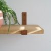 STERKSTAEL Odin Cortenstaal - industriële plankdrager – geschikt voor een plank van 20 cm – kleur brons roestig bruin – incl. bevestigingsmateriaal - poedercoating – staal - 1 stuk