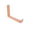 STERKSTAEL Odin Dusty Rose - industriële plankdrager – geschikt voor een plank van 20 cm – kleur oud roze – incl. bevestigingsmateriaal - poedercoating – staal - 1 stuk