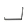STERKSTAEL Odin Gun Metal - industriële plankdrager – geschikt voor een plank van 20 cm – kleur naturel gunmetal – incl. bevestigingsmateriaal - poedercoating – staal - 1 stuk