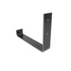STERKSTAEL Odin Gun Metal - industriële plankdrager – geschikt voor een plank van 20 cm – kleur naturel gunmetal – incl. bevestigingsmateriaal - poedercoating – staal - 1 stuk