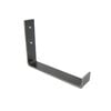 STERKSTAEL Odin Gun Metal - industriële plankdrager – geschikt voor een plank van 20 cm – kleur naturel gunmetal – incl. bevestigingsmateriaal - poedercoating – staal - 1 stuk
