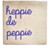 Tegeltje - Heppie de peppie