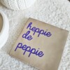 Tegeltje - Heppie de peppie