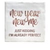 Tegeltje - New Year, New Me