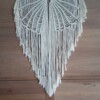 Wanddecoratie, LAURA-1, macramé, ecru