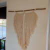 Wanddecoratie, LAURA-1, macramé, ecru
