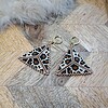 Wild Elegance sieradenset – handgemaakte panterprint oorbellen & ketting van Miyuki kralen