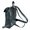 Beocca - Leren rugzak Bryce zwart - 17" laptoptas