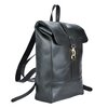 Beocca - Leren rugzak Bryce zwart - 17" laptoptas