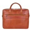 Beocca Leren laptoptas Mason Cognac 15