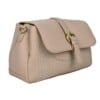 Beocca leren schoudertas Lua Beige