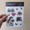 Booklover - stickervel